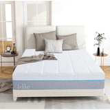 14 inch Gel Memory Foam Mattress, Cooling Medium Feel Bed Mattress in a Box, CertiPUR-US
