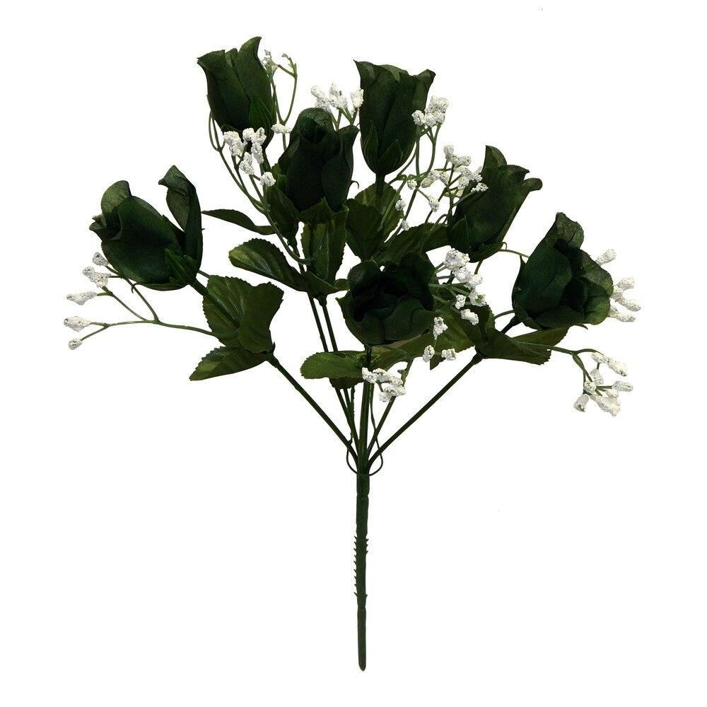  14" tall Rose bud bush x 7