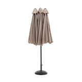 14.8 Ft Double Sided Outdoor Umbrella Rectangular Large with Crank