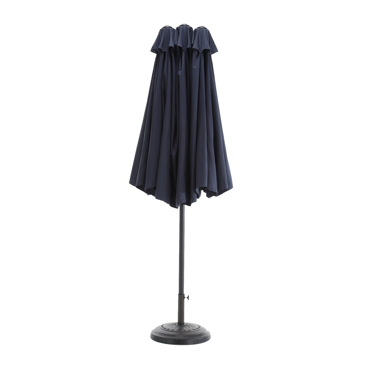 14.8 Ft Double Sided Outdoor Umbrella Rectangular Large with Crank