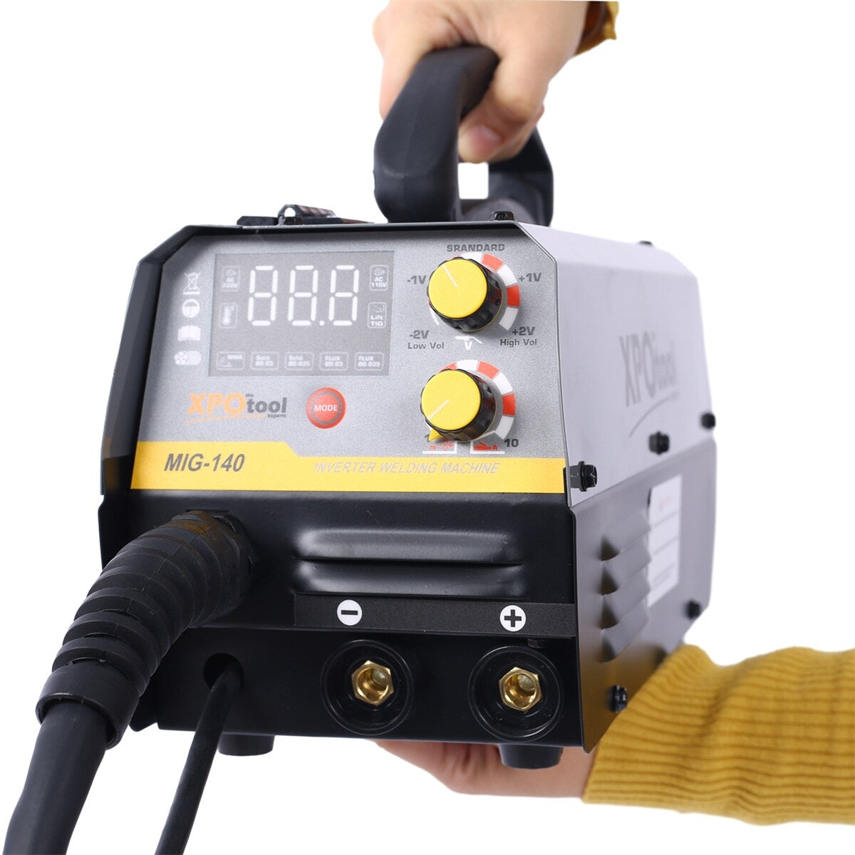 140A MIG Welder,110V/220V Dual Voltage Multiprocess Welder