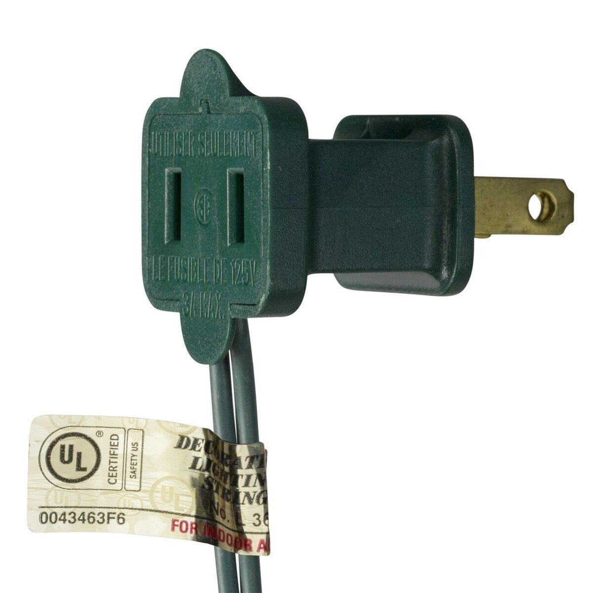 140ct Everglow Chasing Mini Christmas Lights - 48ft Green Wire - 48'