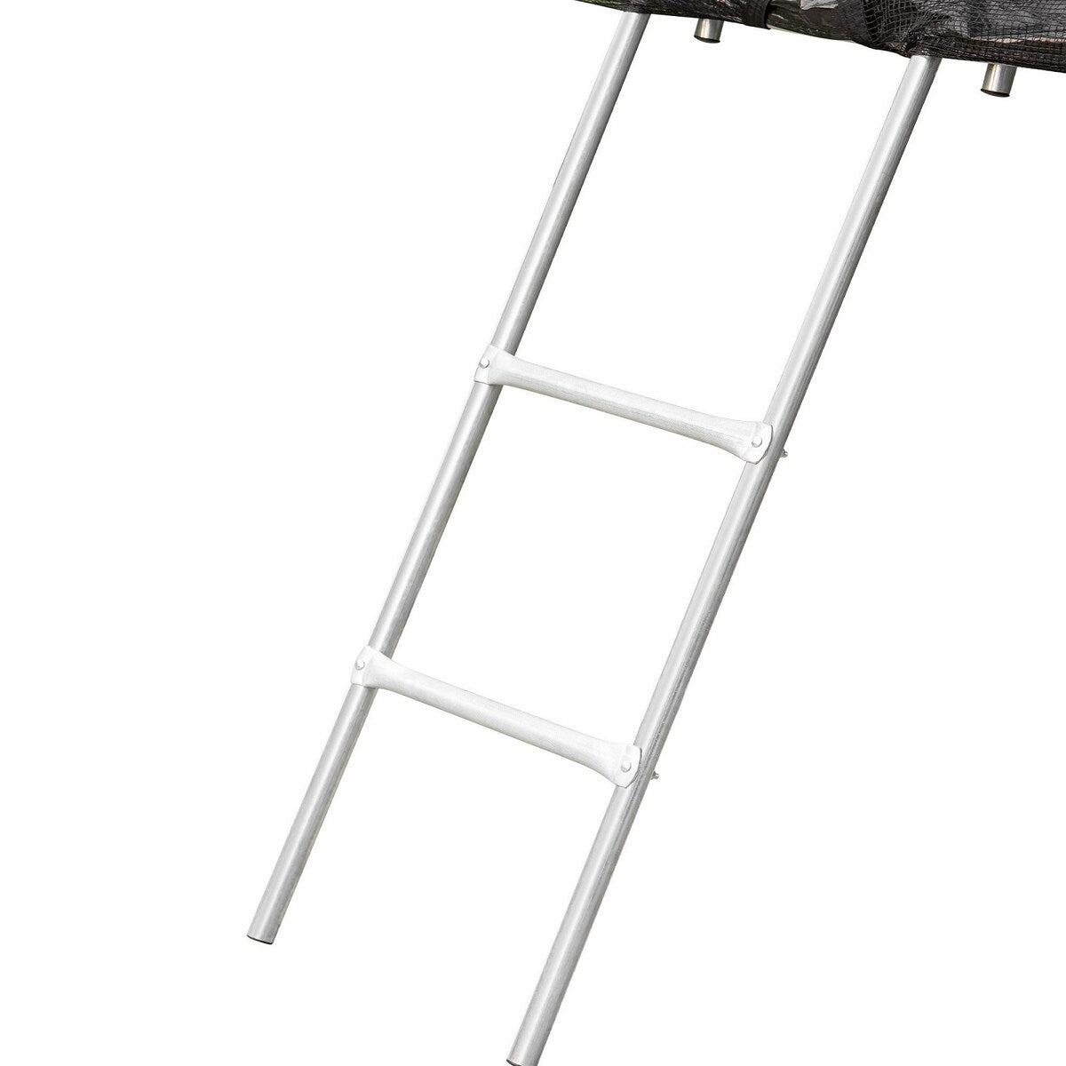 14FT Trampoline with Basketball Reinforced Jumping Mat and Ladder