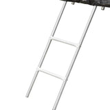 14FT Trampoline with Basketball Reinforced Jumping Mat and Ladder
