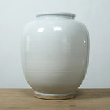 14" High Clara Vase with Unglazed Base