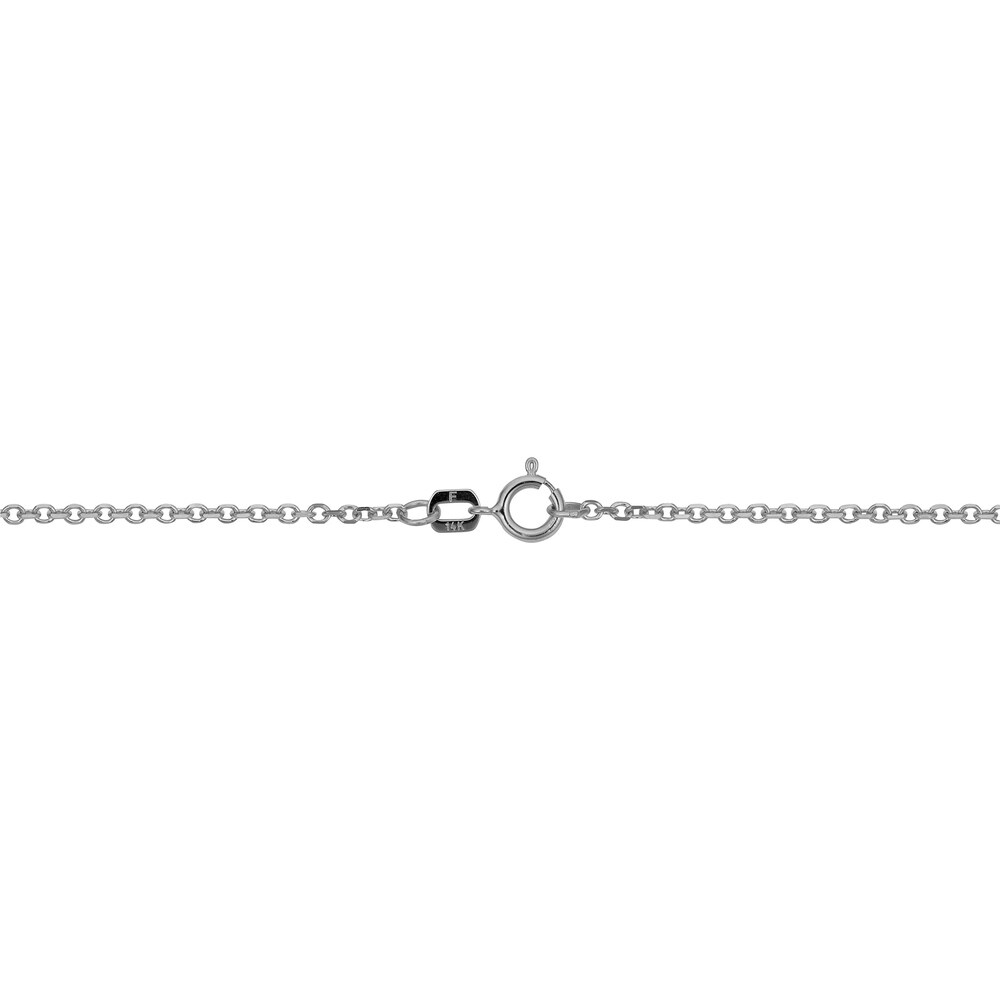 14k White Gold 1.5-mm Cable Chain (16 - 24 inches)