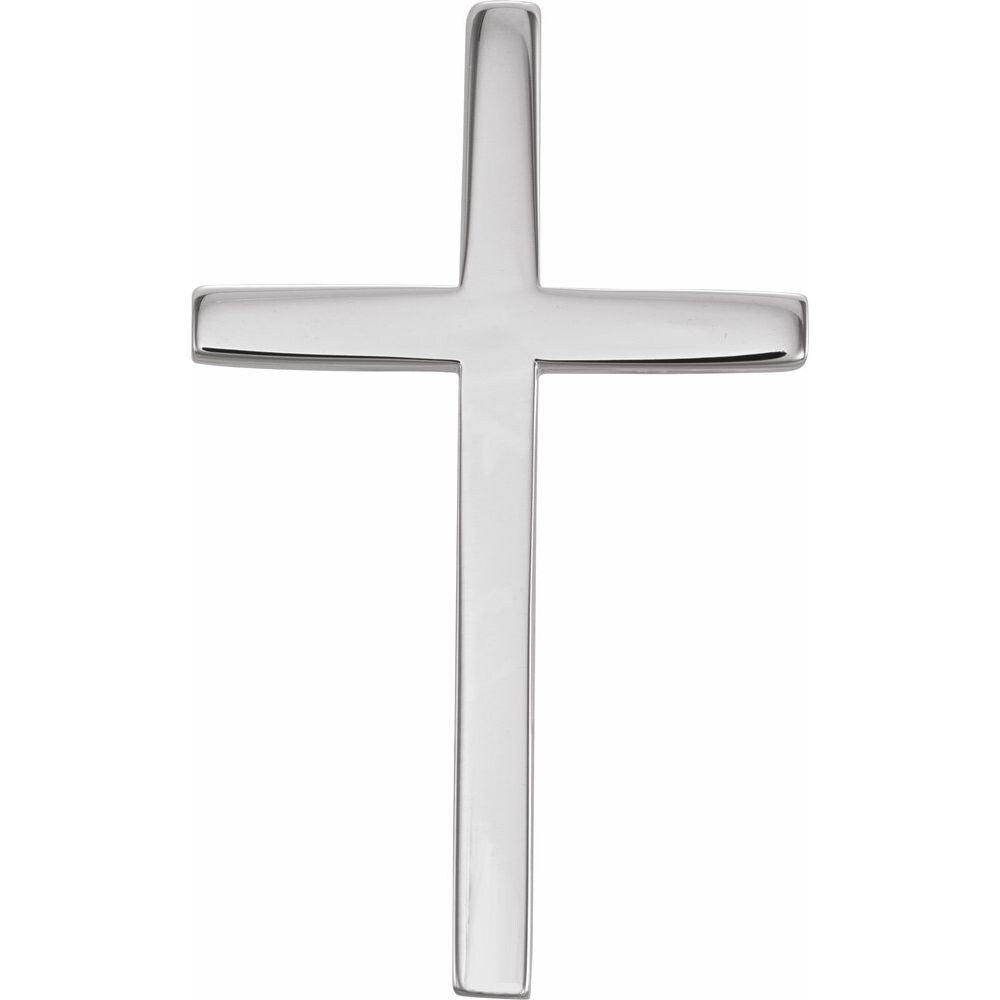 14k Yellow Gold Cross Pendant(L-25.7mm, W-15.7mm)