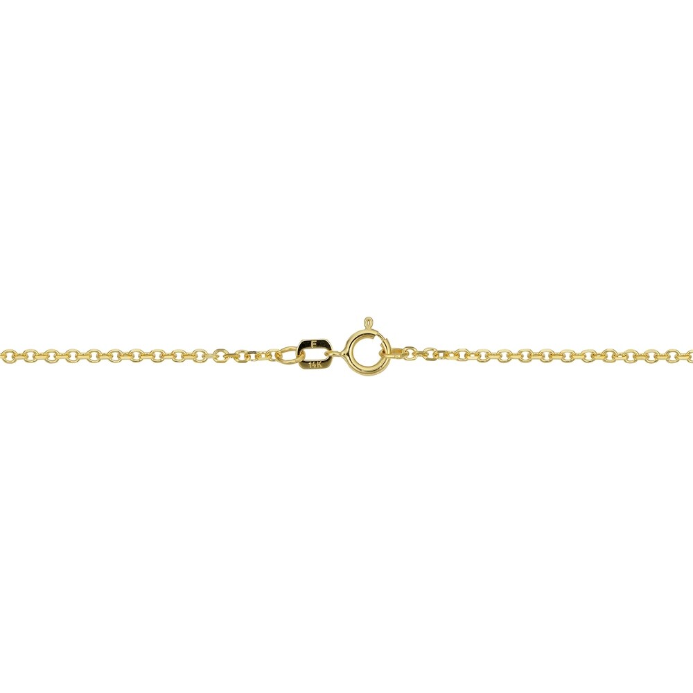 14k Yellow Gold Diamond-cut Cable Chain (16 - 24 inches)