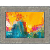 14x16 Traditional Silver Complete Wood Picture Frame with UV Acrylic, Foam Board Backing, & Hardware