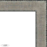 14x16 Traditional Silver Complete Wood Picture Frame with UV Acrylic, Foam Board Backing, & Hardware