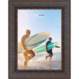 14x17 Ornate Bronze Complete Wood Picture Frame with UV Acrylic, Foam Board Backing, & Hardware