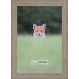 14x25 Rustic Wood Tone Complete Wood Picture Frame with UV Acrylic, Foam Board Backing, & Hardware