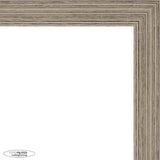 14x25 Rustic Wood Tone Complete Wood Picture Frame with UV Acrylic, Foam Board Backing, & Hardware