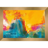 14x8 Contemporary Bronze Complete Wood Picture Frame with UV Acrylic, Foam Board Backing, & Hardware