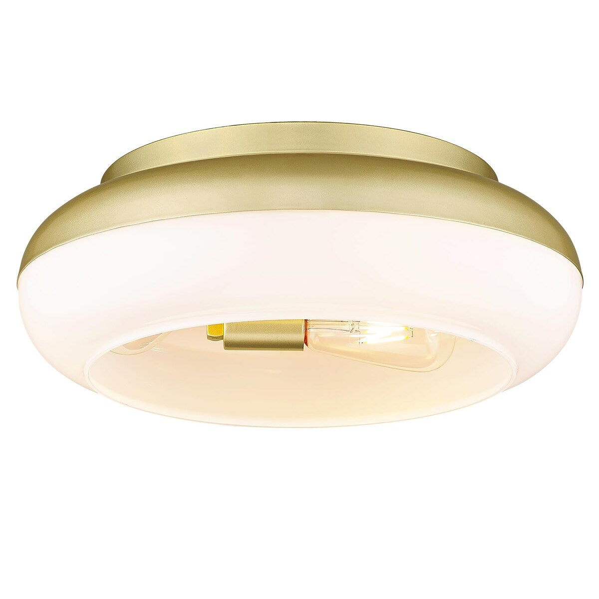 15 Inch Vintage Flush Mount Light Fixture
