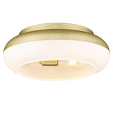 15 Inch Vintage Flush Mount Light Fixture