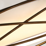 15-in Modern Antique Bronze LED Flush Mount Ceiling Light - Antique Bronze