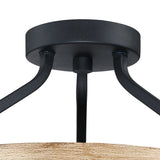 Semi-Flush Mount - 15"W