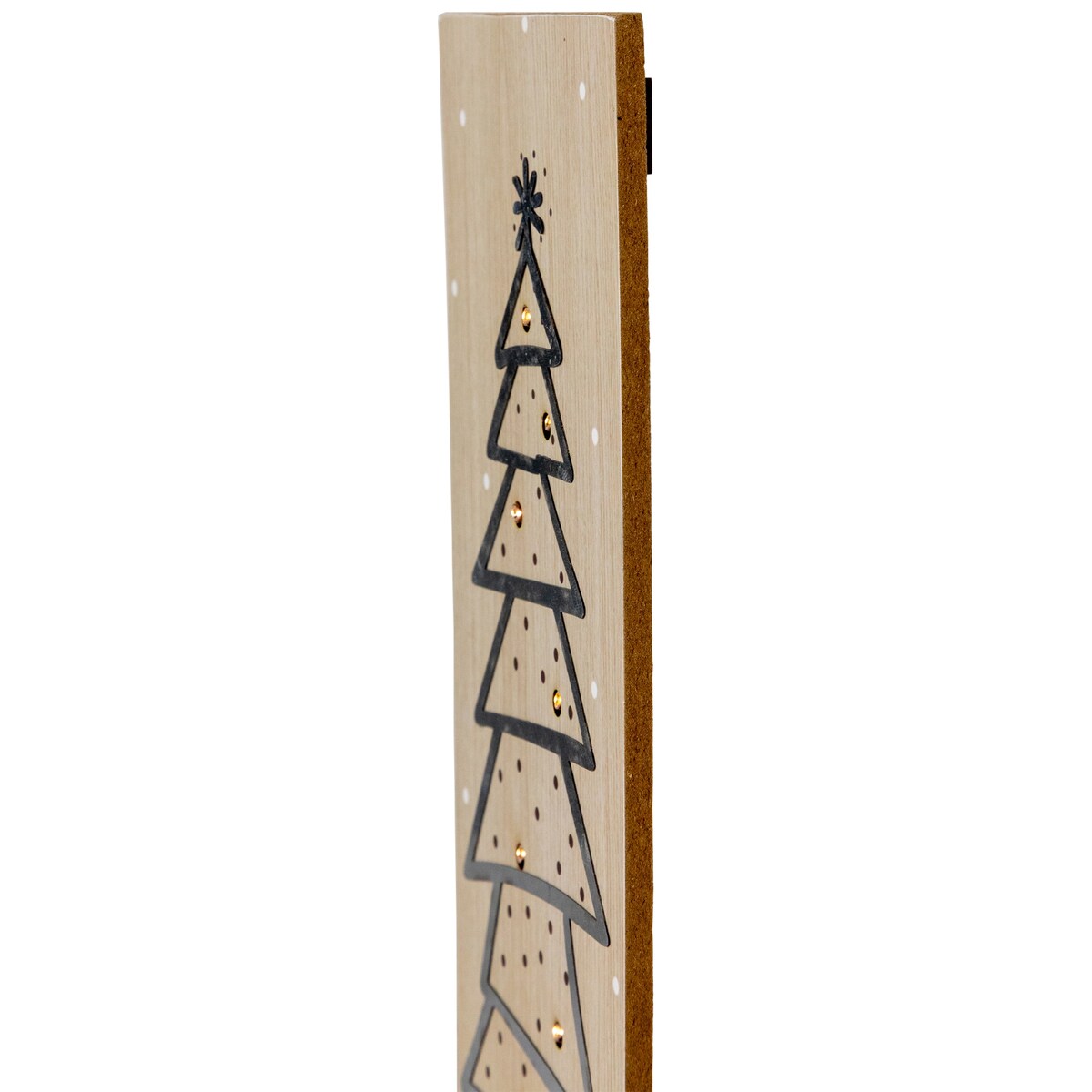 15.75" Welcome Winter Wooden Tree Christmas Wall Sign