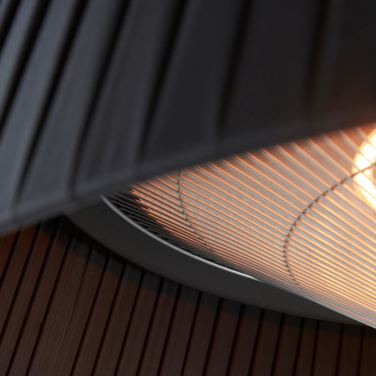 1500W Indoor /Outdoor Electric Patio Heater Standing Lamp - N/A