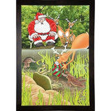 153333 Platypus & Turtle-FSPEAR132384 Print 7"x4.75" by Frank Spear