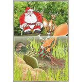 153333 Platypus & Turtle-FSPEAR132384 Print 7"x4.75" by Frank Spear