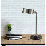 15" LED w/USB Port Desk Lamp