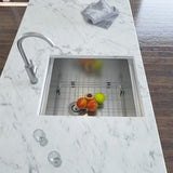 15" Stainless Steel Undermount Single Bowl Kitchen Sink