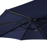 15ft Rectangular Patio Market Umbrella with Base