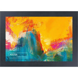 15x17 Contemporary Cappuccino Complete Wood Picture Frame with UV Acrylic, Foam Board Backing, & Hardware