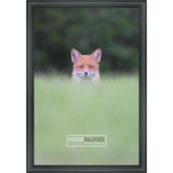 15x20 Contemporary Black Complete Wood Picture Frame with UV Acrylic, Foam Board Backing, & Hardware