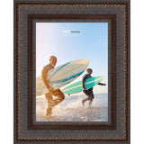 15x20 Ornate Bronze Complete Wood Picture Frame with UV Acrylic, Foam Board Backing, & Hardware