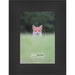 15x24 Traditional Black Complete Wood Picture Frame with UV Acrylic, Foam Board Backing, & Hardware