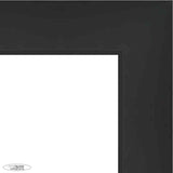 15x24 Traditional Black Complete Wood Picture Frame with UV Acrylic, Foam Board Backing, & Hardware