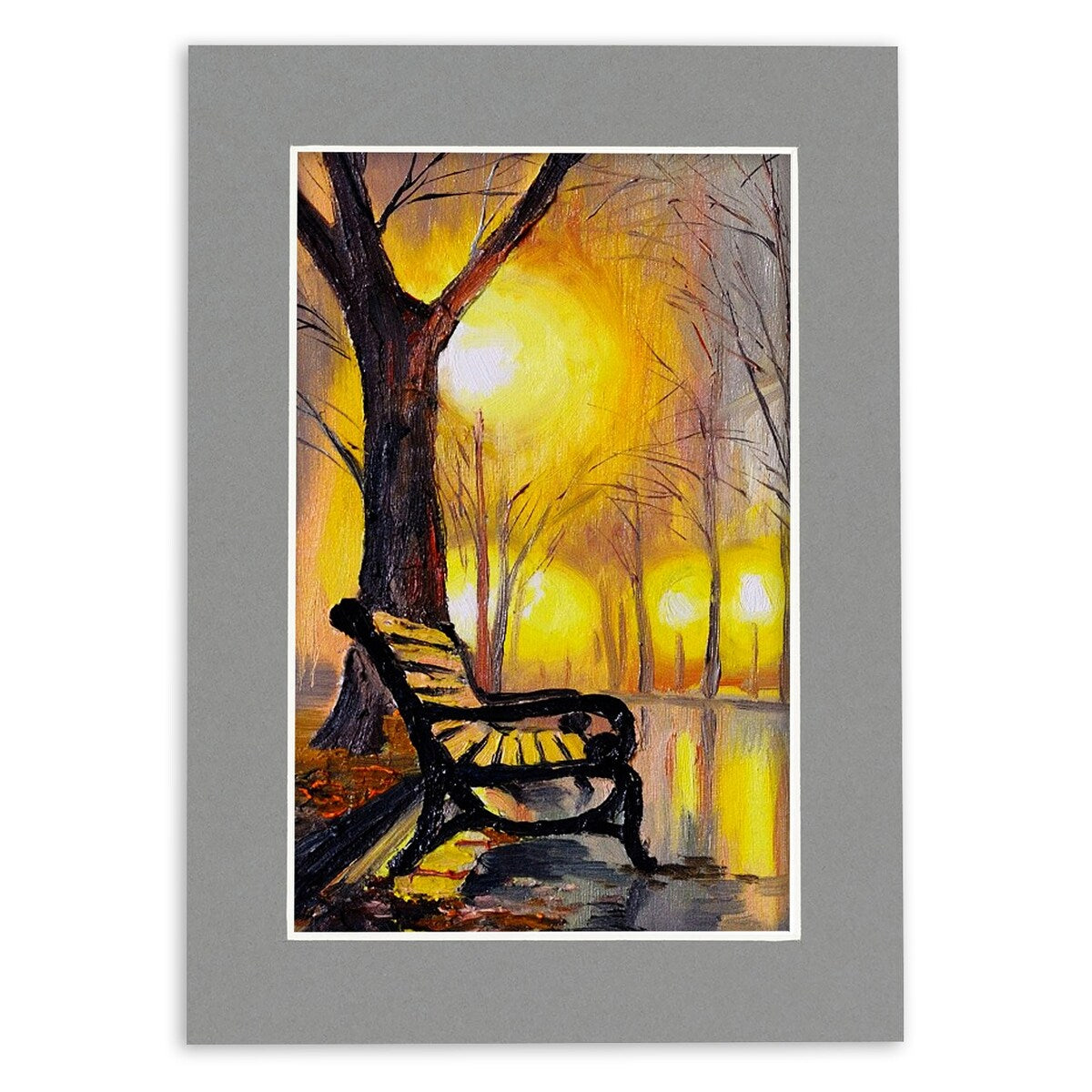 15x30 Mat Bevel Cut for 10x24 Photos - Acid Free Mid Grey Precut Matboard - For Pictures, Photos, Framing