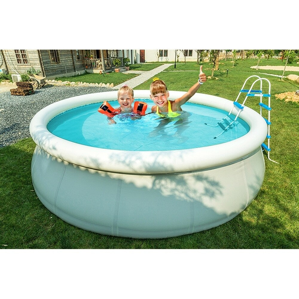 15'x48"round inflatable fast set swimming pool