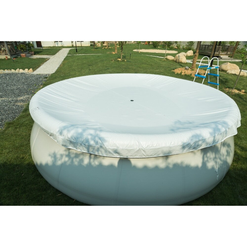 15'x48"round inflatable fast set swimming pool