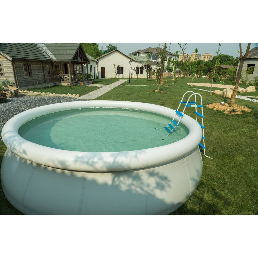 15'x48"round inflatable fast set swimming pool