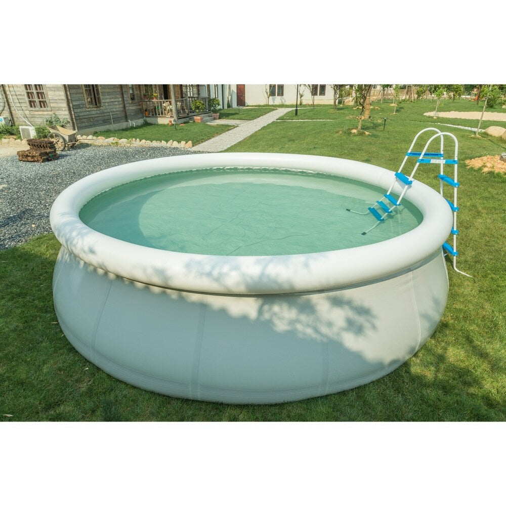 15'x48"round inflatable fast set swimming pool