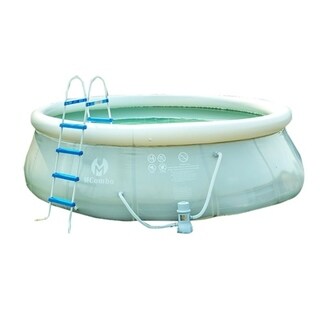 15'x48"round inflatable fast set swimming pool