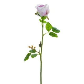 16 19"Real Touch Rose Spray Pk - Pink