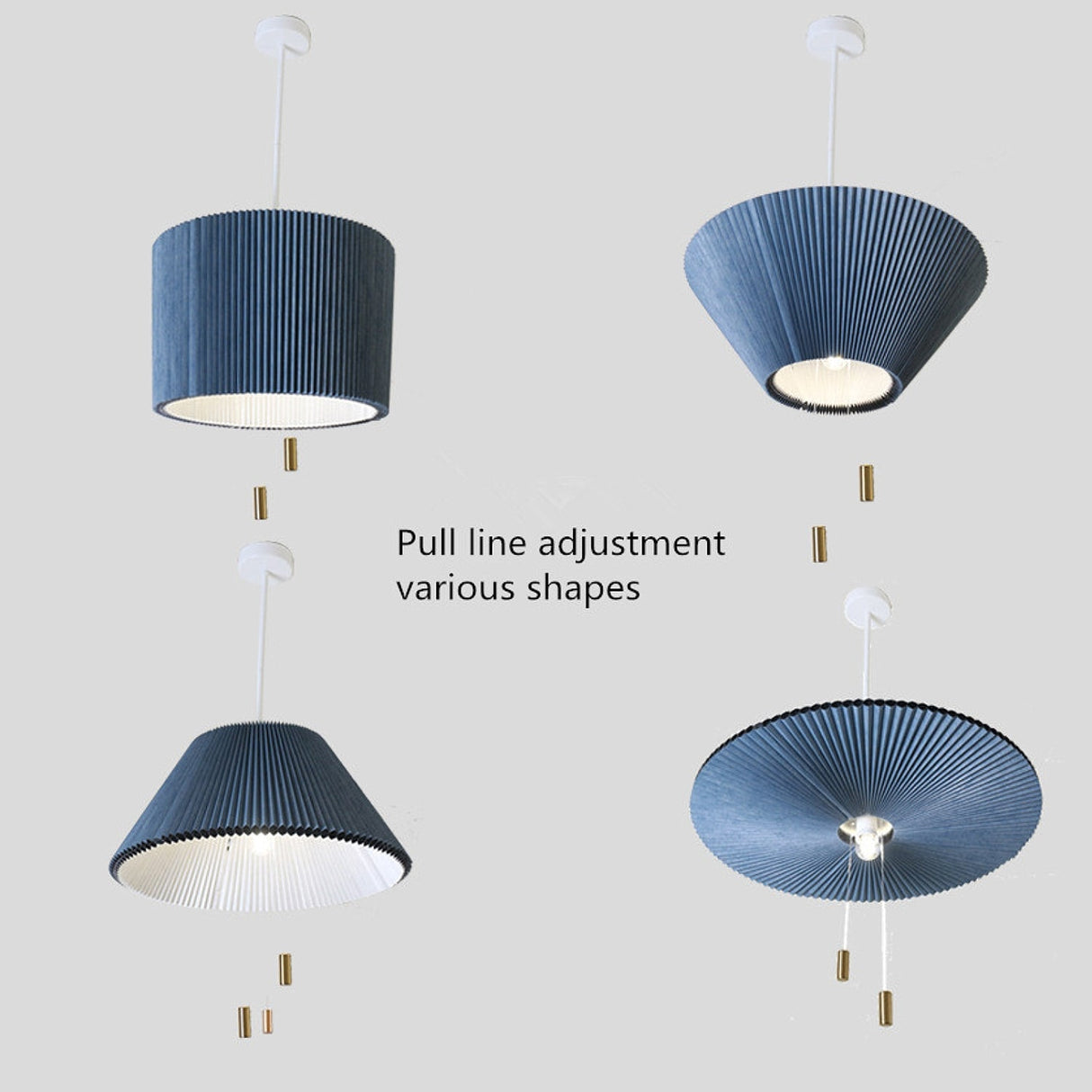 16-23" Postmodern LED Pendant Light with Adjustable Shade