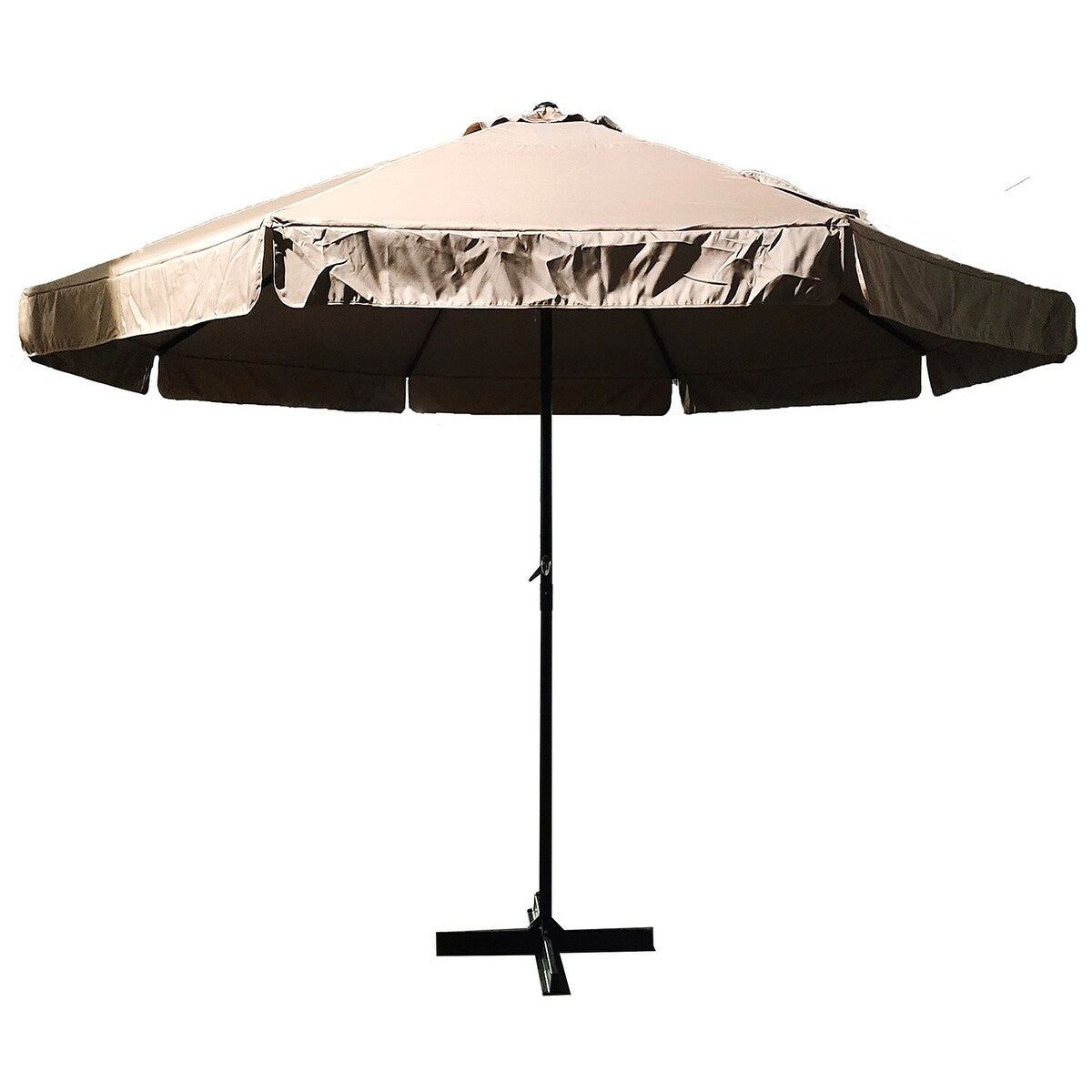 Clihome 16-Feet Outdoor UV-Protection Aluminum Patio Umbrella