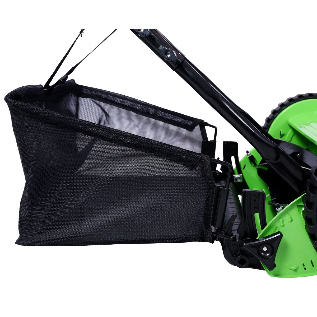 16-Inch 5-Blade Push Reel Lawn Mower with Grass Catcher