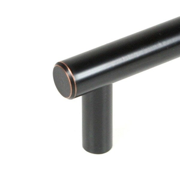 16-inch Solid Oil Rubbed Bronze Cabinet Bar Pull Handles (Case of 4)