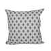 16 x 16-inch Cop-IKAT Geometric Print Outdoor Pillow