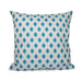 16 x 16-inch Cop-IKAT Geometric Print Outdoor Pillow