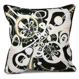 Oppositional Blend Inside Out Designs Print 16 x 16-inch Pillow