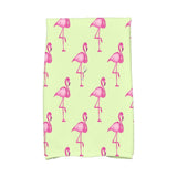 18 x 30 inch Flamingo Fanfare Martini Animal Print Kitchen Towel