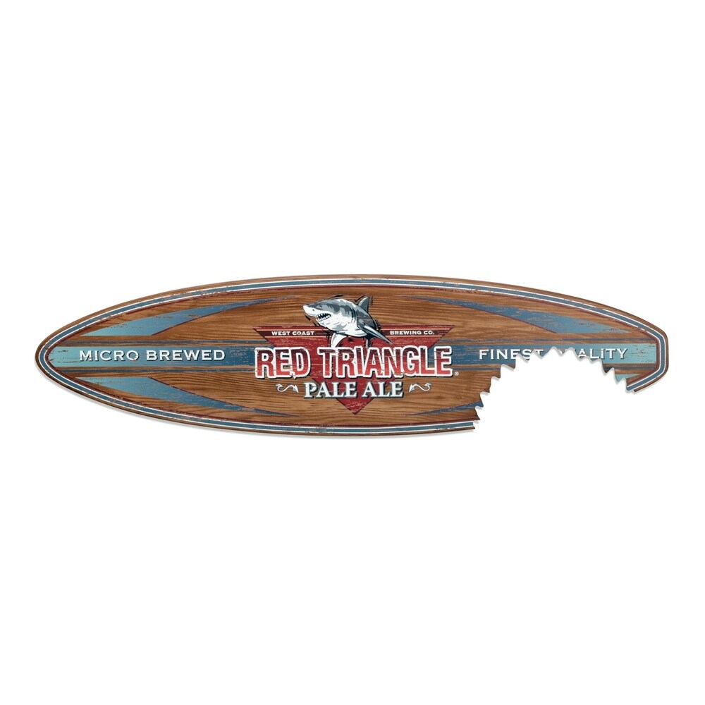16 x 60 Red Triangle Surfboard